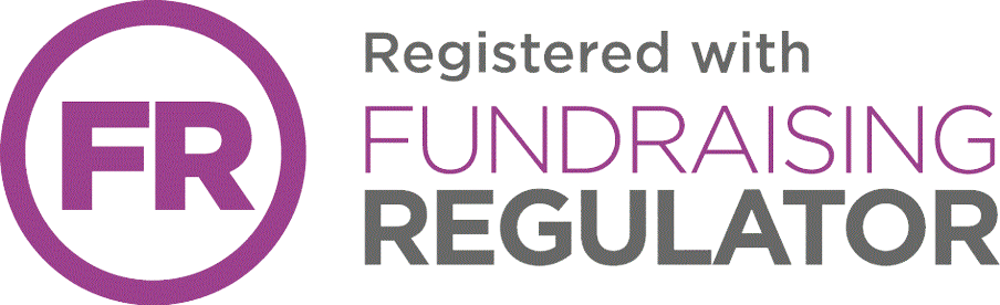 Registered with the Fundraising Regulator